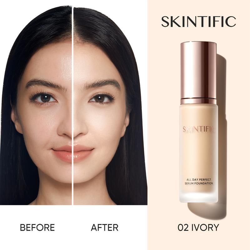 SKINTIFIC All Day Perfect Serum Foundation _12