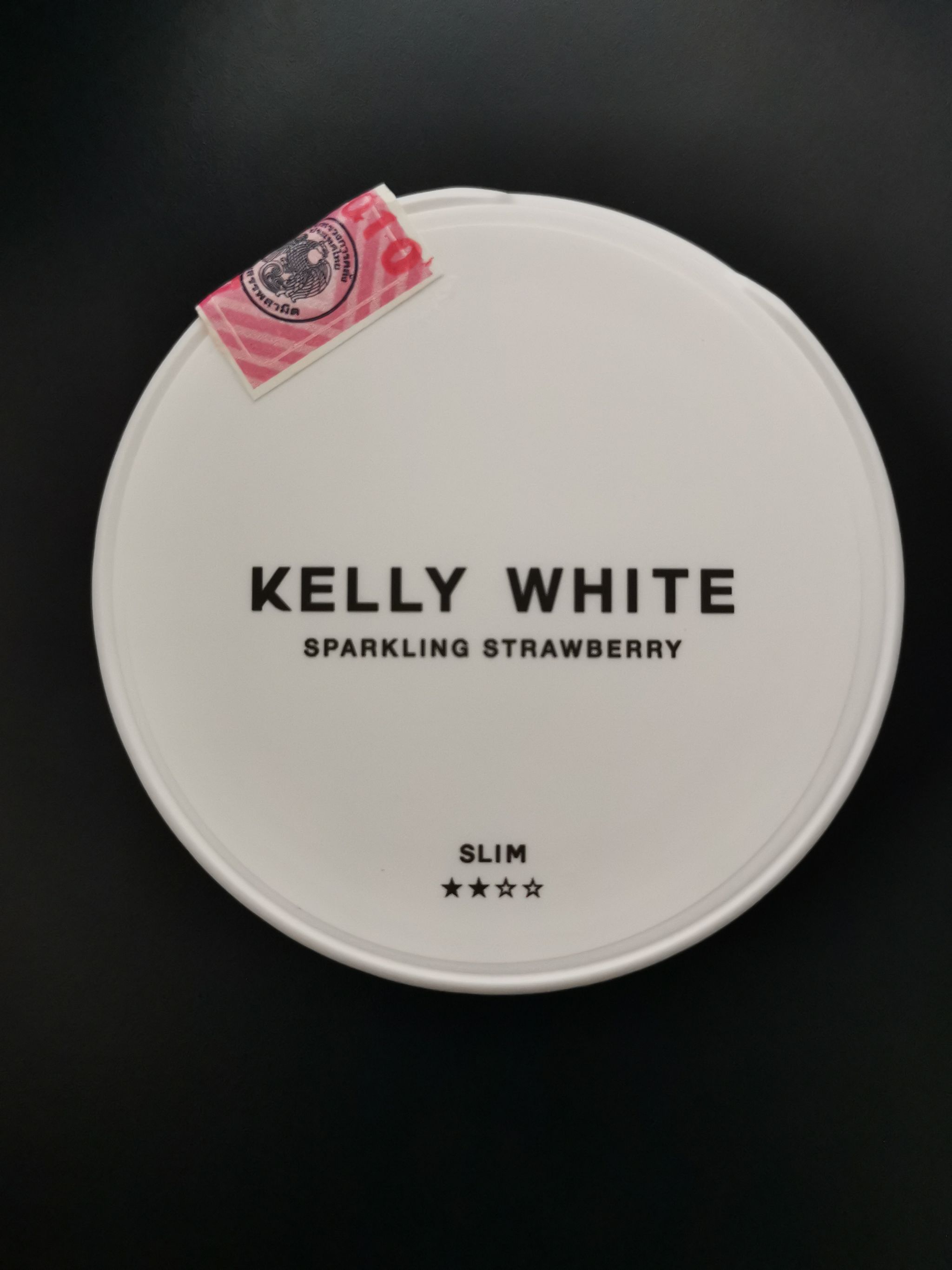 KELLY WHITE SPARKLING STRAWBERRY ( Nicotine Content: 6 mg/pouch 20 Pouches )_0