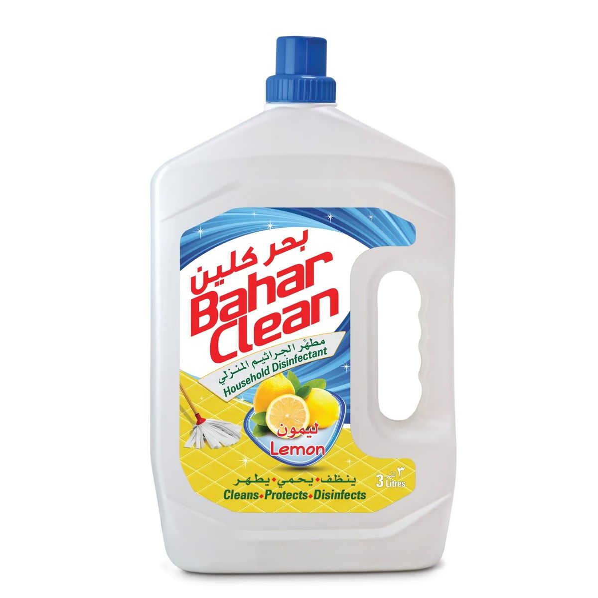 BAHAR CLEAN HOUSEHOLD DICINFECTANT LEMON 3L_0