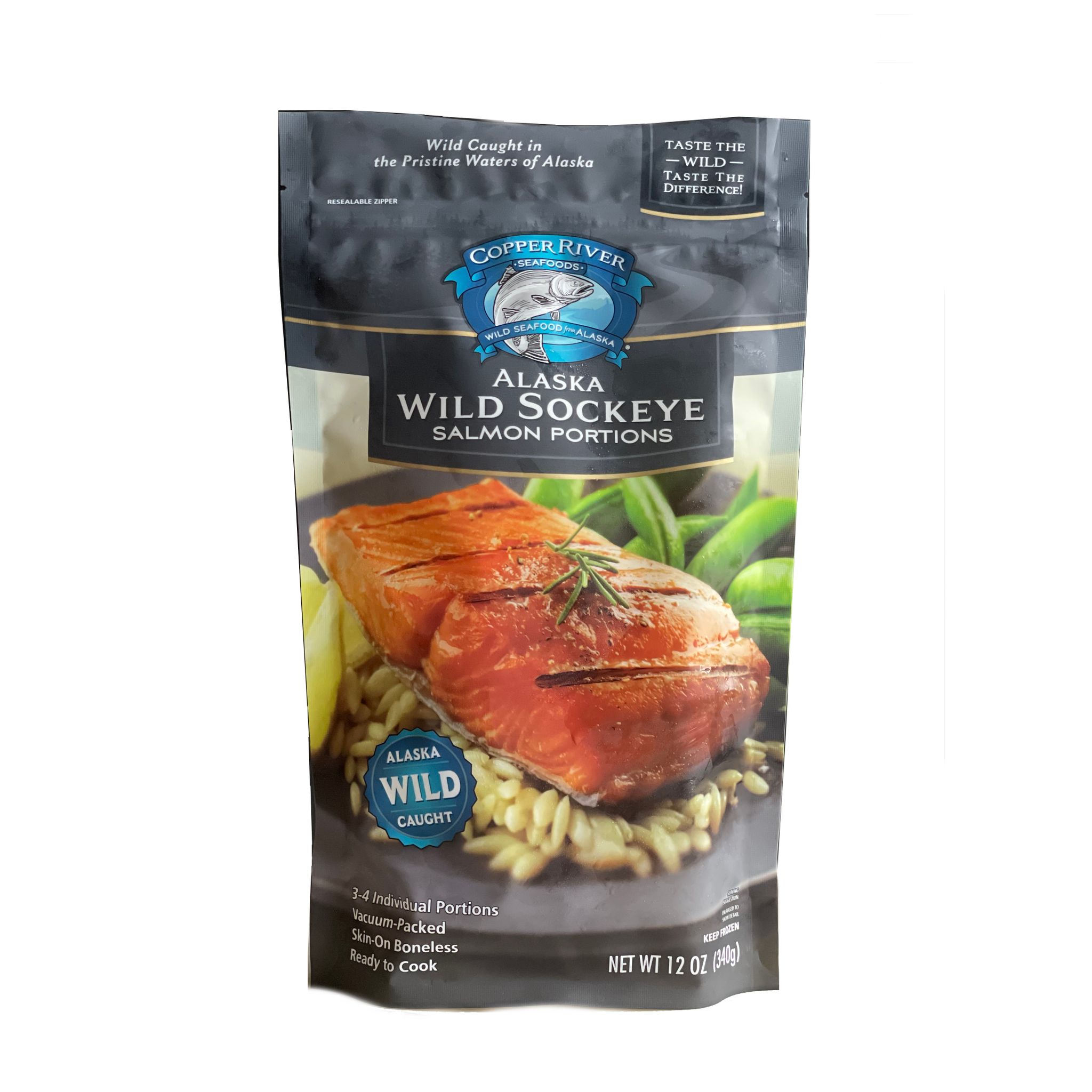 Copper River Seafood Sockeye Salmon (340g)_2