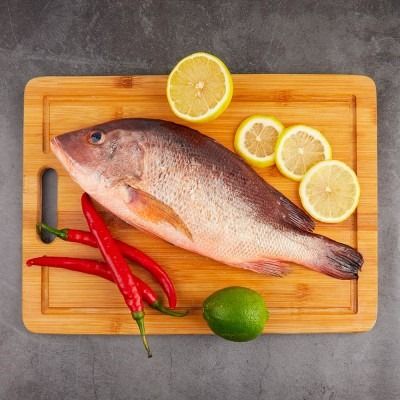 Fresh & Chilled - Red Snapper Whole Cleaned & Gutted, IVP (500g) +-_0