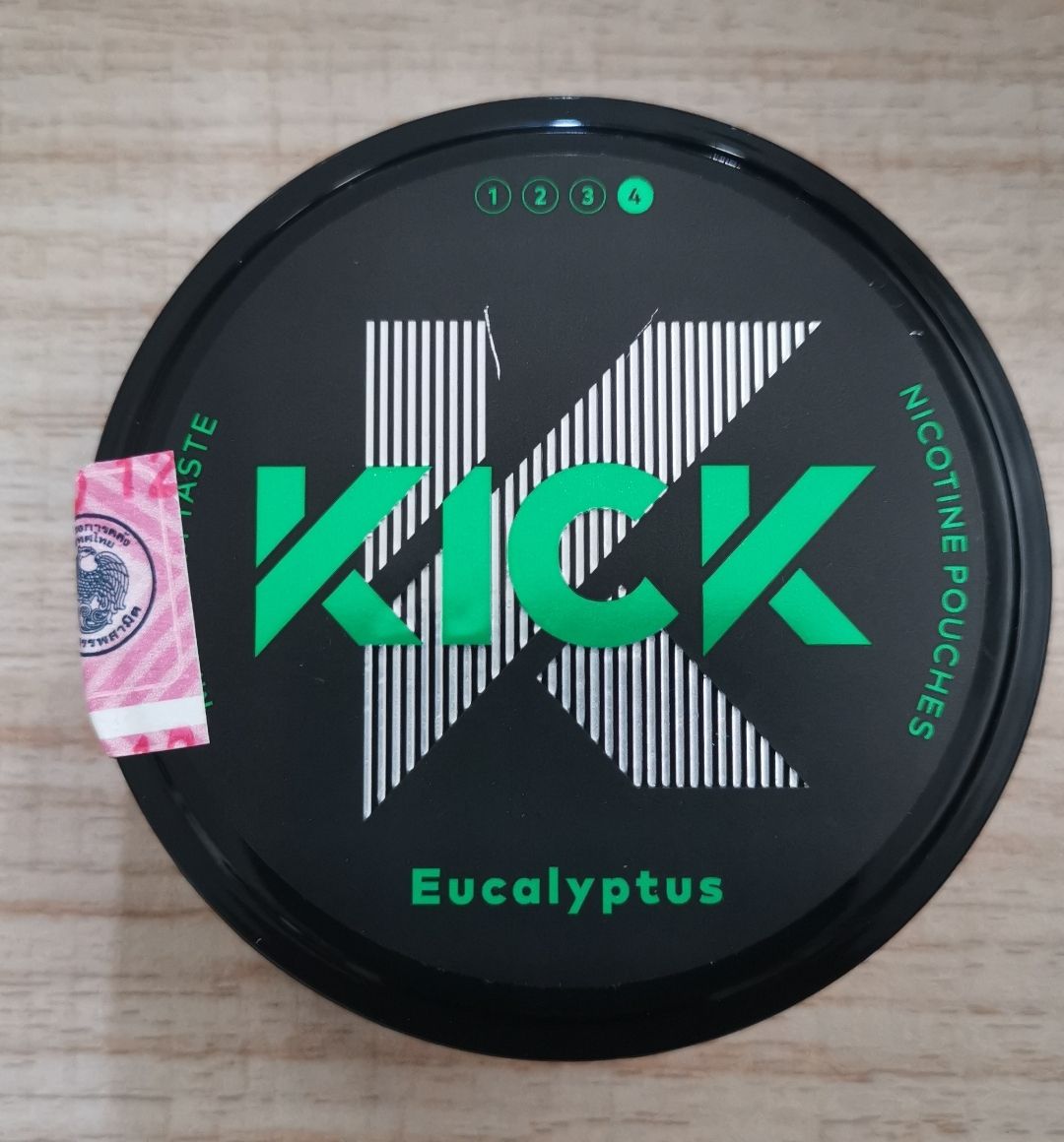 KICK EUCALYPTUS ( Nicotine Content: 24 mg/pouch 20 Pouches )_0