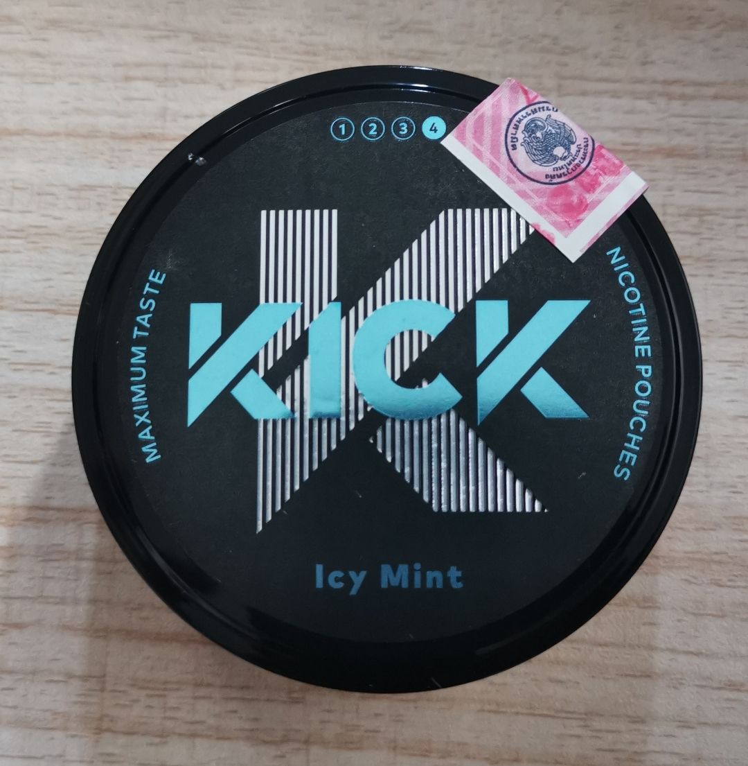 KICK ICY MINT ( Nicotine Content: 24 mg/pouch 20 Pouches )_0