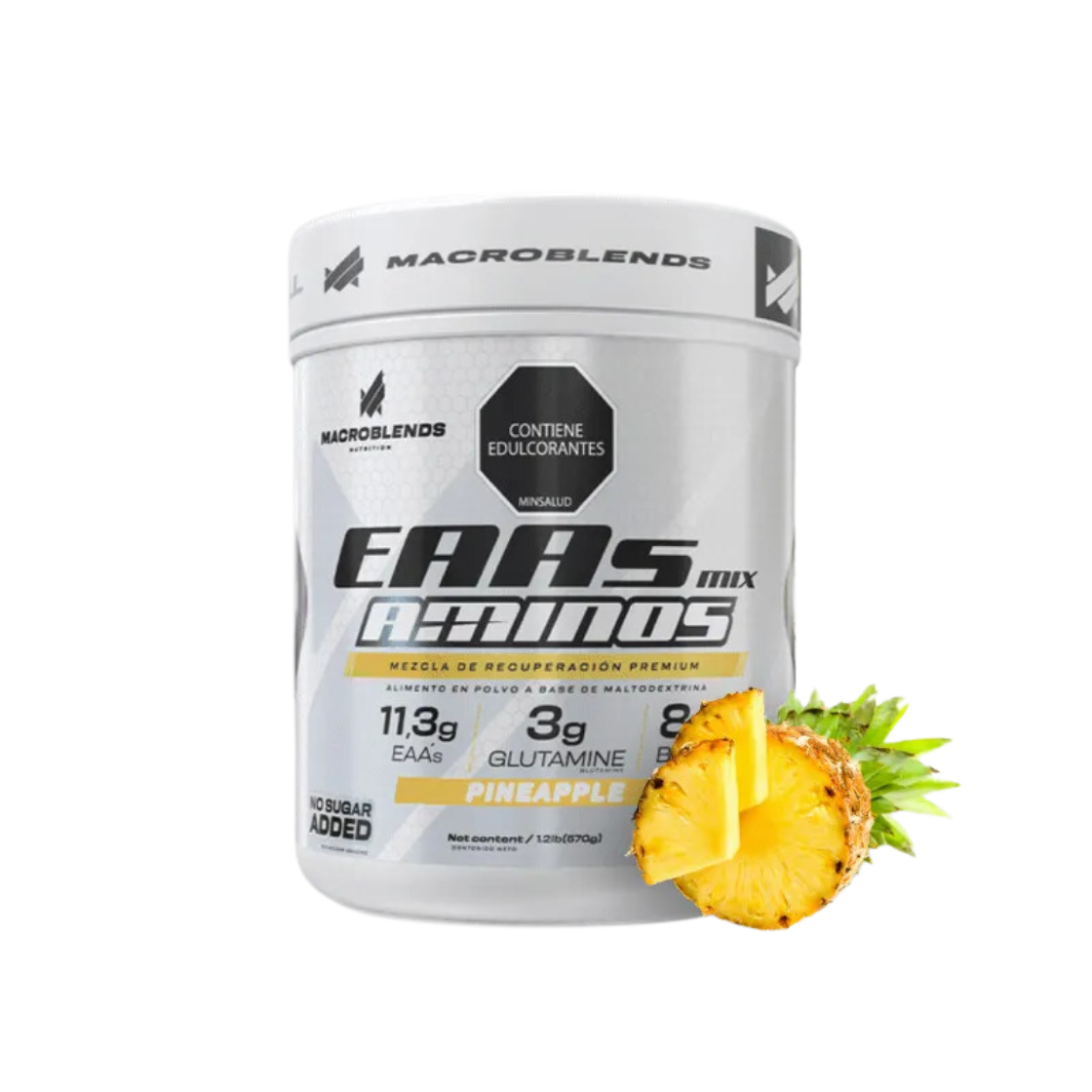 EEAs Mix aminos pineapple 30 servs MACROBLENDS_0