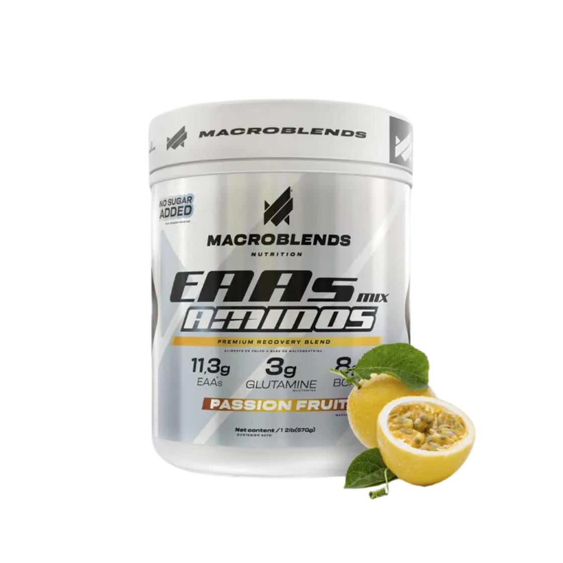 EEAs Mix aminos passion fruit 30 servs MACROBLENDS _0