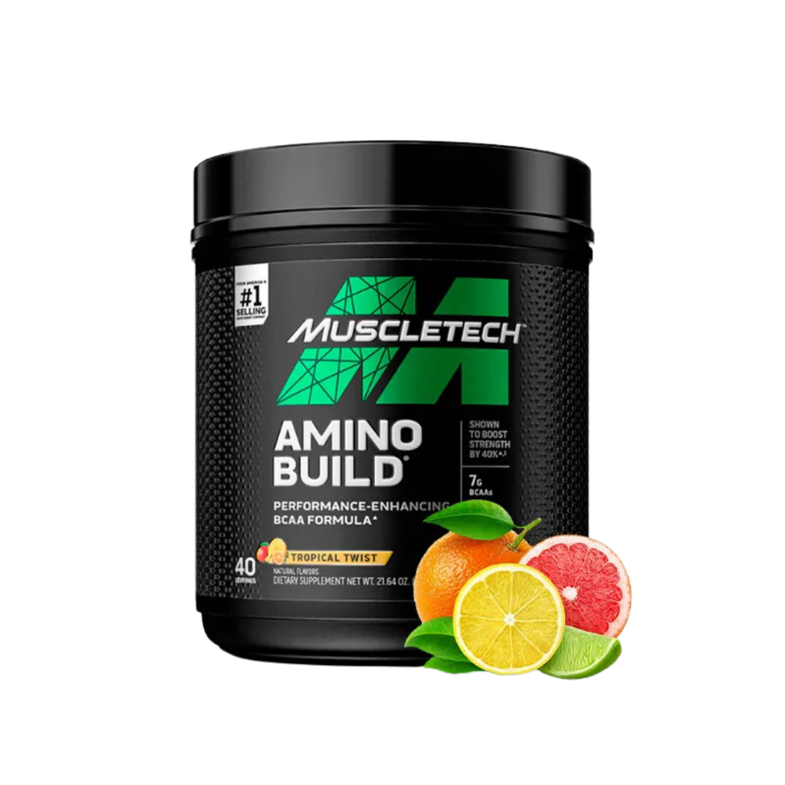 Amino Build tropical twist 40 servs MUSCLETECH_0