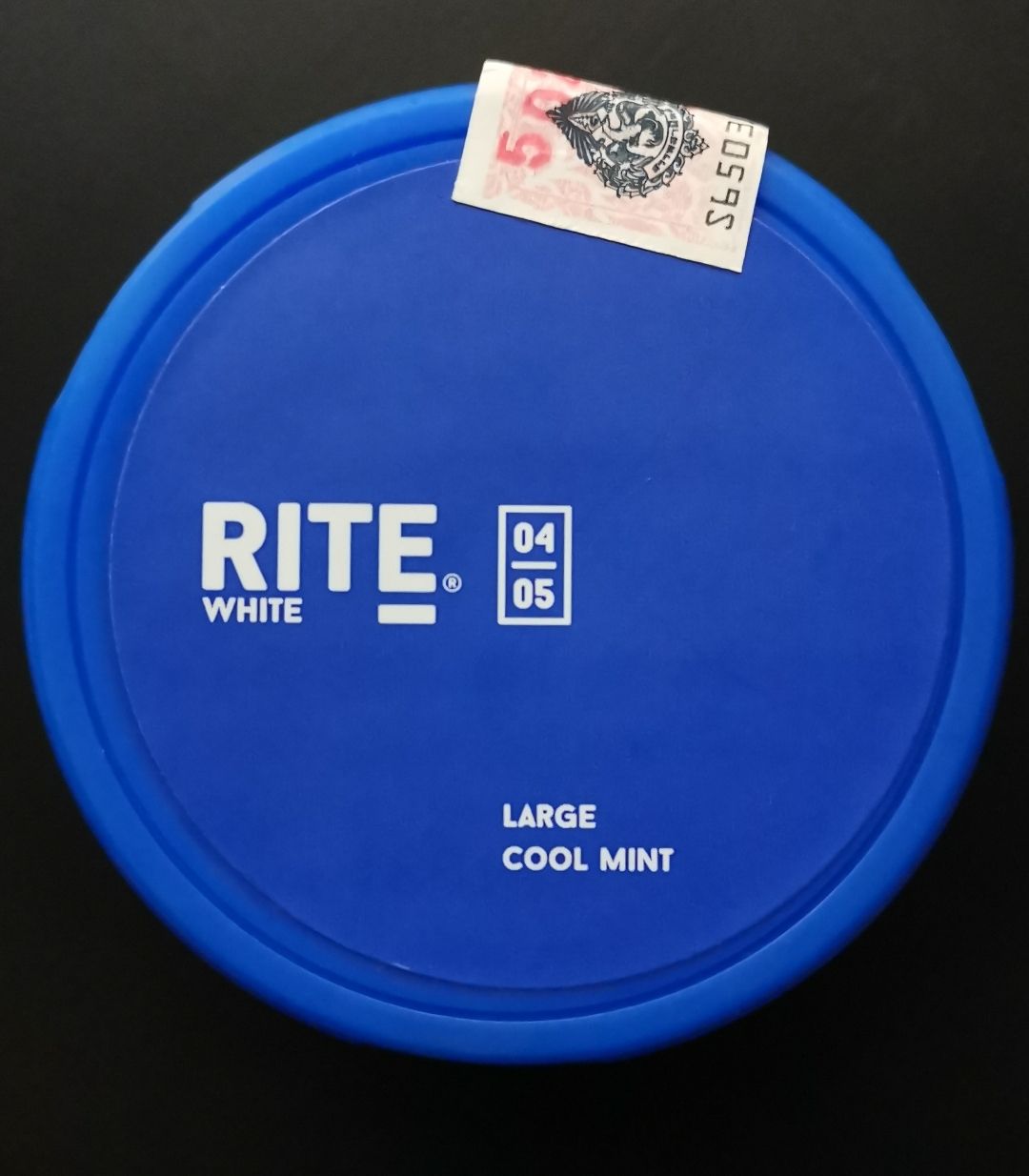 RITE COOL MINT LARGE ( Nicotine 28mg/g. 20 Pouches. )_0