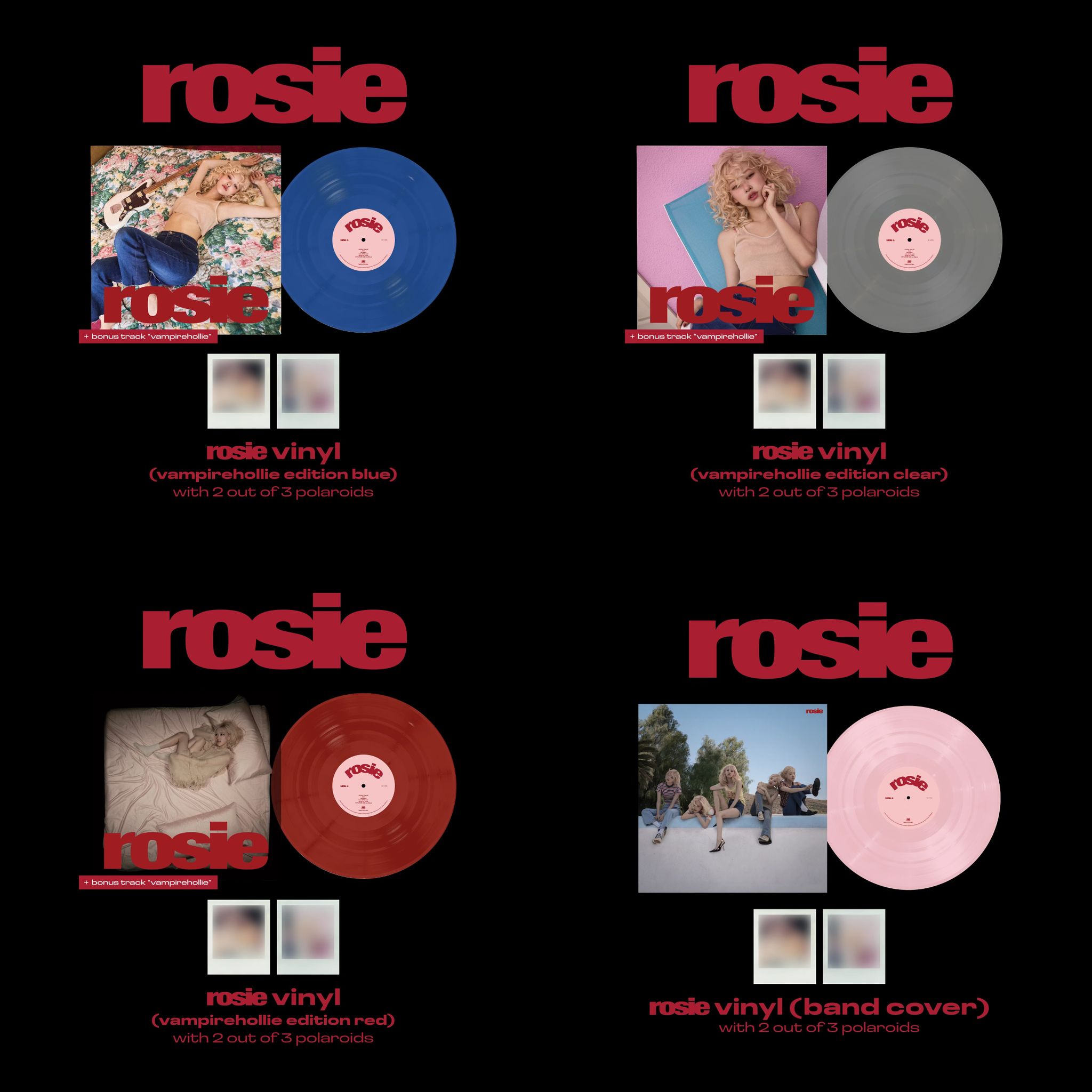 Rose Rosie Vinyl (vampirehollie/band cover) ❗️ETA Jan 2025❗️_0