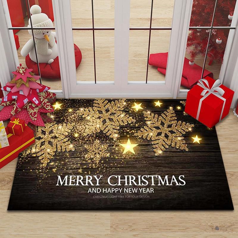 Merry Christmas Doormat Decorative Xmas Holiday Front Door Mat_8