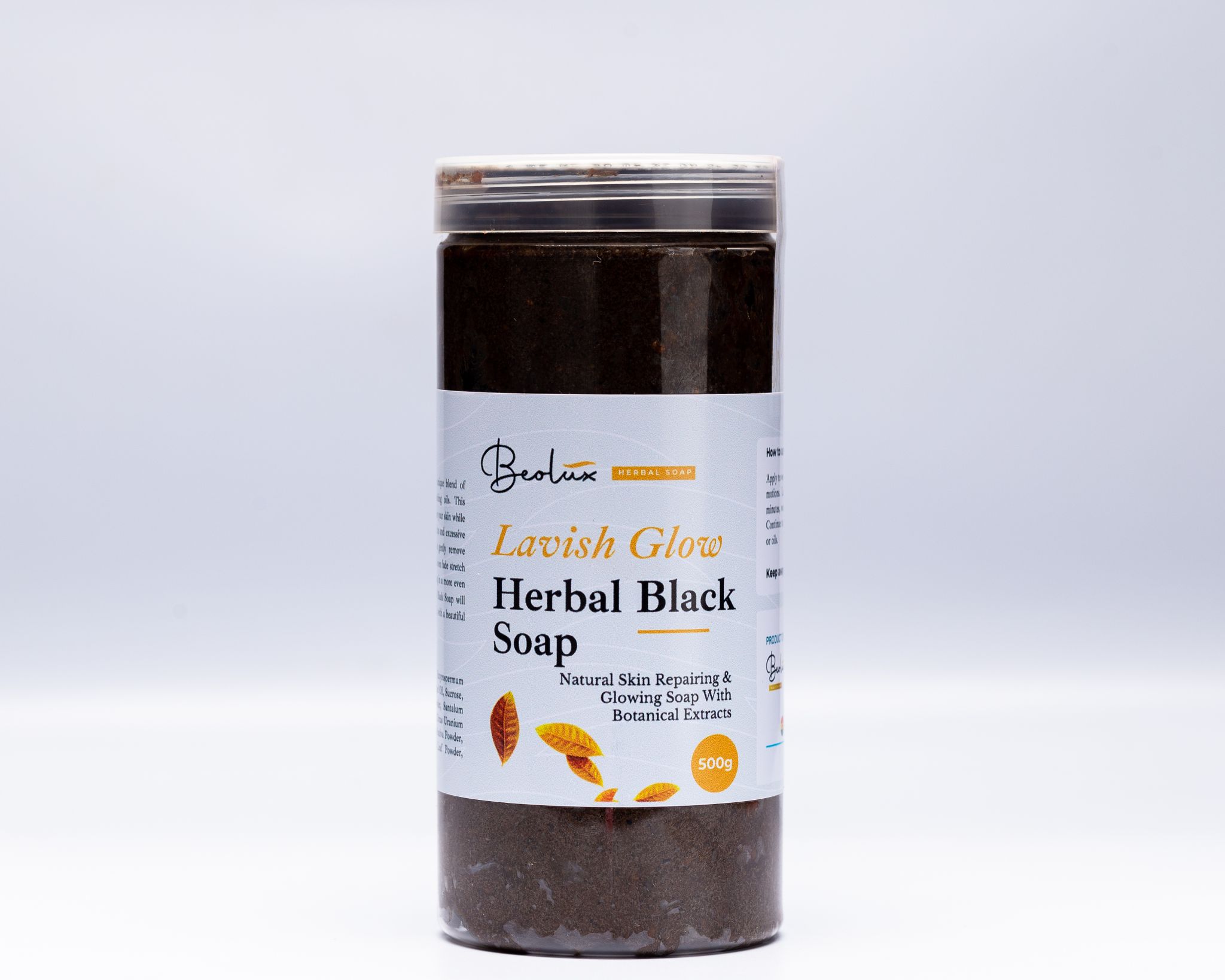 Lavish Glow Herbal Black Soap _1