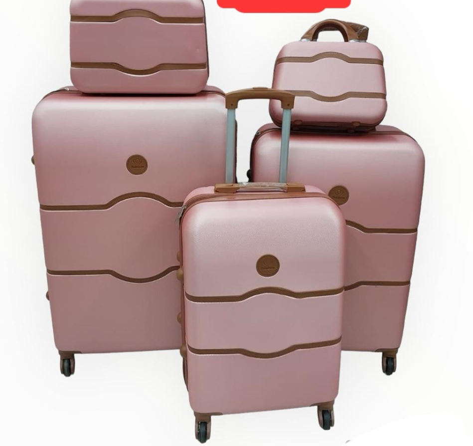 5 piece travel suitcase set_0