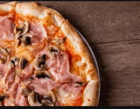 Ham & Mushroom Pizza_0