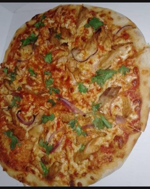 BBQ Chicken Pizza _0