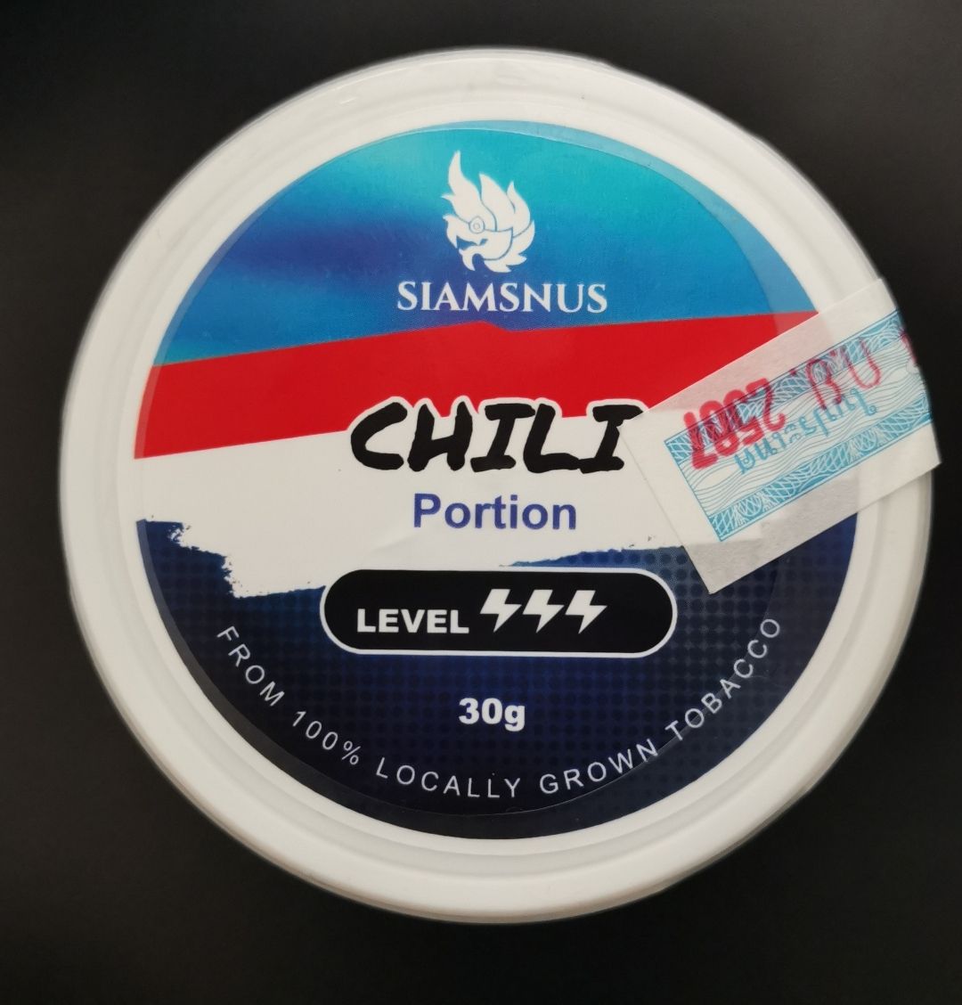 Siamsnus Chili Portion ( Nicotine: 12mg/g 30 Pouches )_0