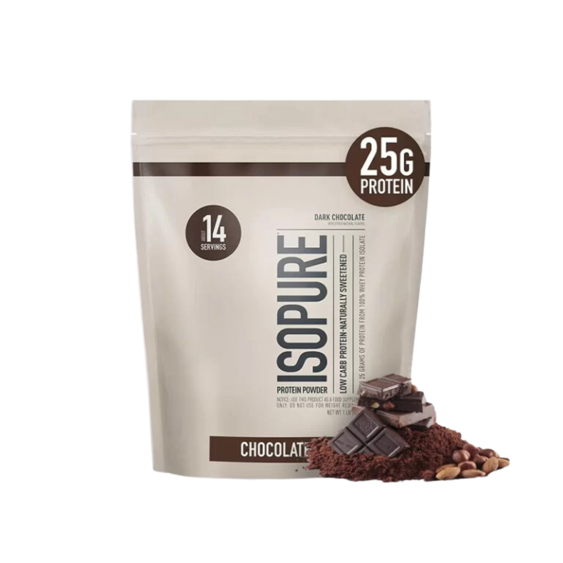 Iso Pure dark chocolate 1lb NATURE BEST_0