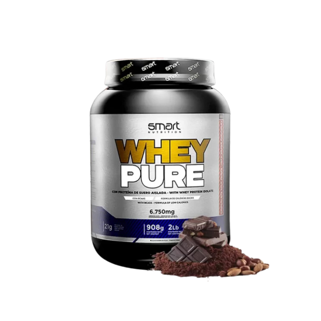 Whey Pure chocolate 2lbs SMART NUTRITION _0