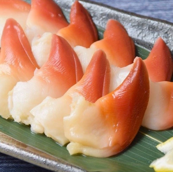 Sashimi - Hokkigai Arctic Surf Clam Slice 刺身カナダホツキガイCanada_1