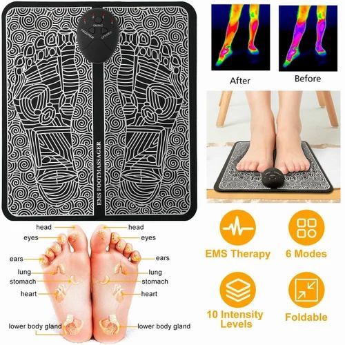 🌟 Electric EMS Foot Massager Pad _1