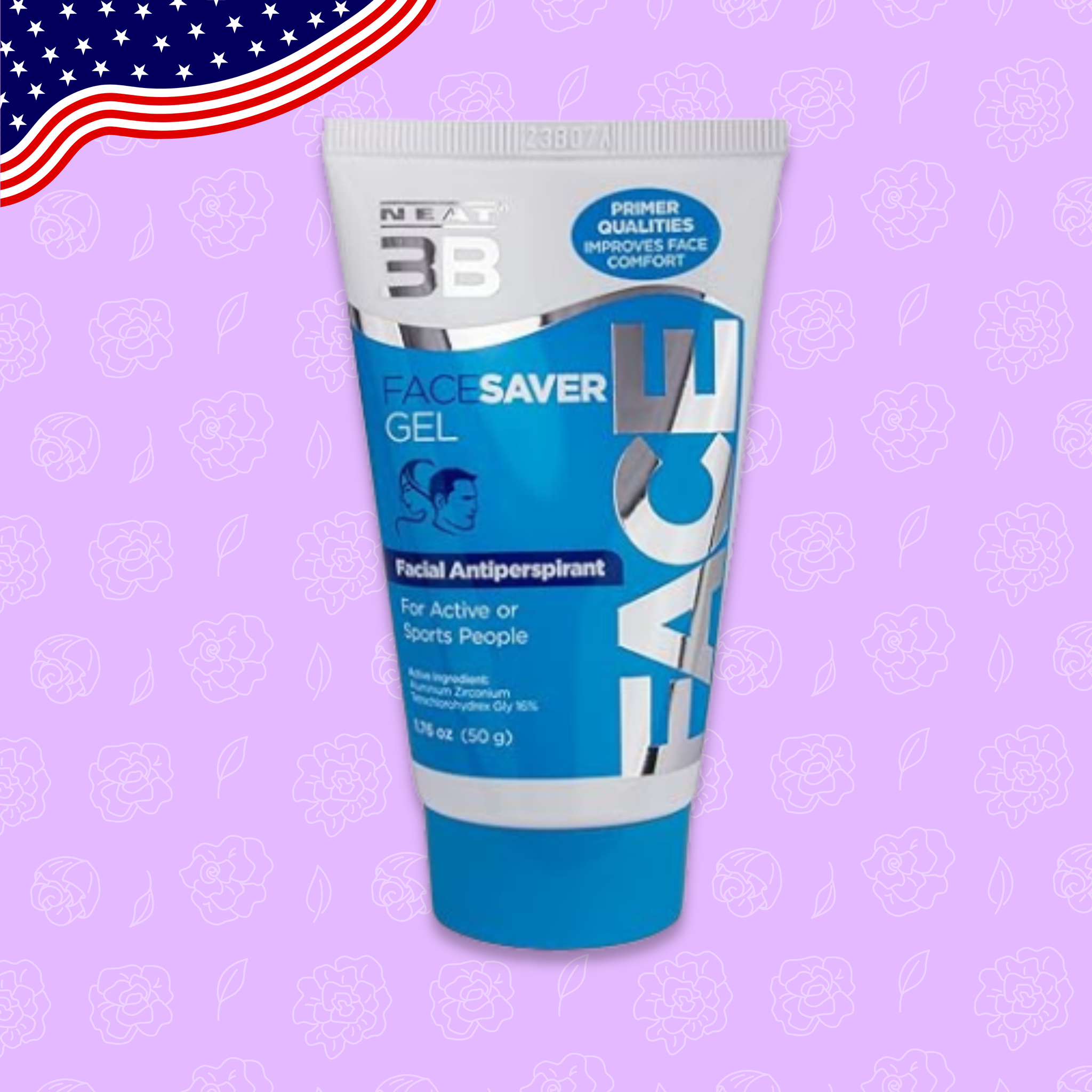 NEAT FEAT 3B Face Saver Gel Facial Antiperspirant_0