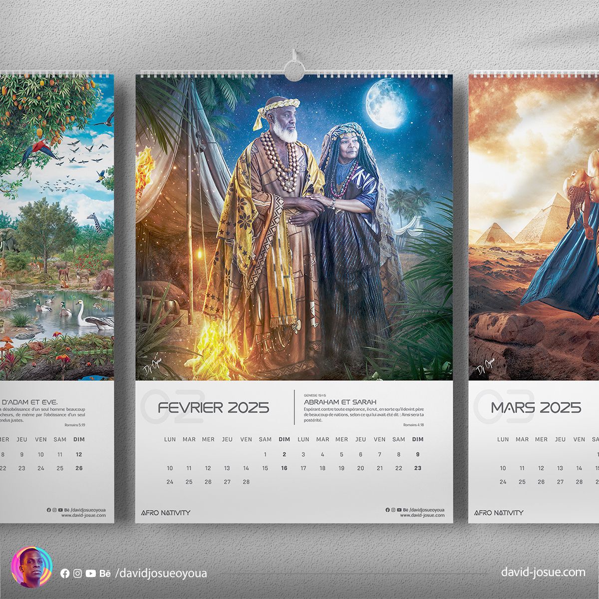 Afro Nativity - Calendrier 2025_3