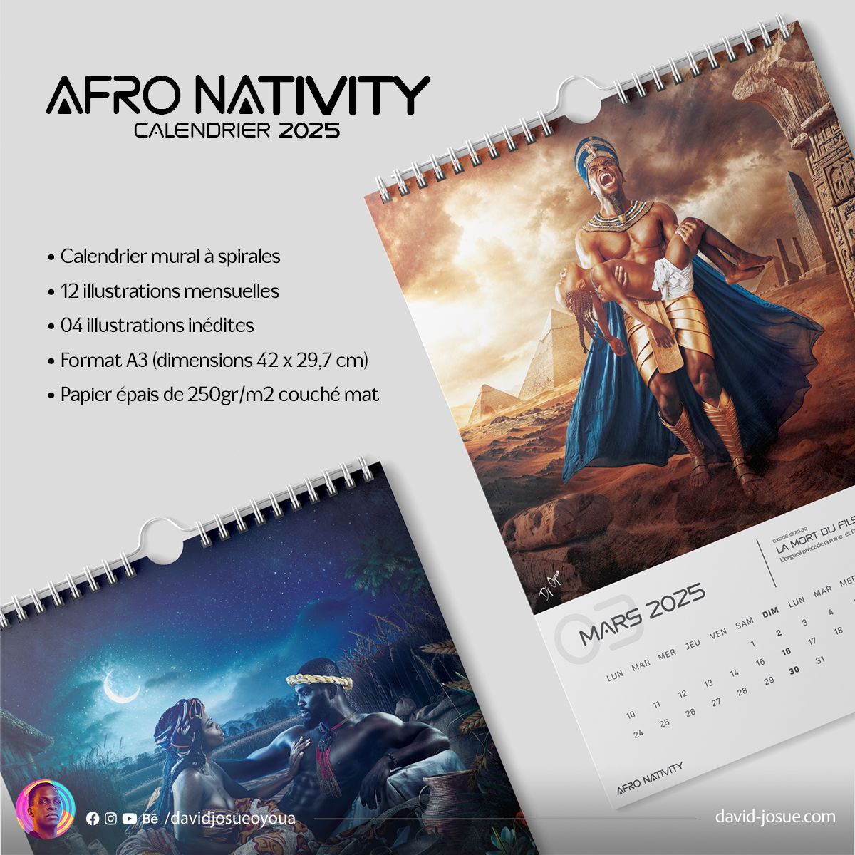 Afro Nativity - Calendrier 2025_4