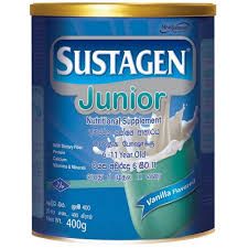 SUSTAGEN JUNIOR 6-11Y 400G VANILLA 400G (TIN)_0