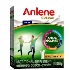 ANLENE GOLD 5X 400G (LOW FAT MILK POWDER)_0