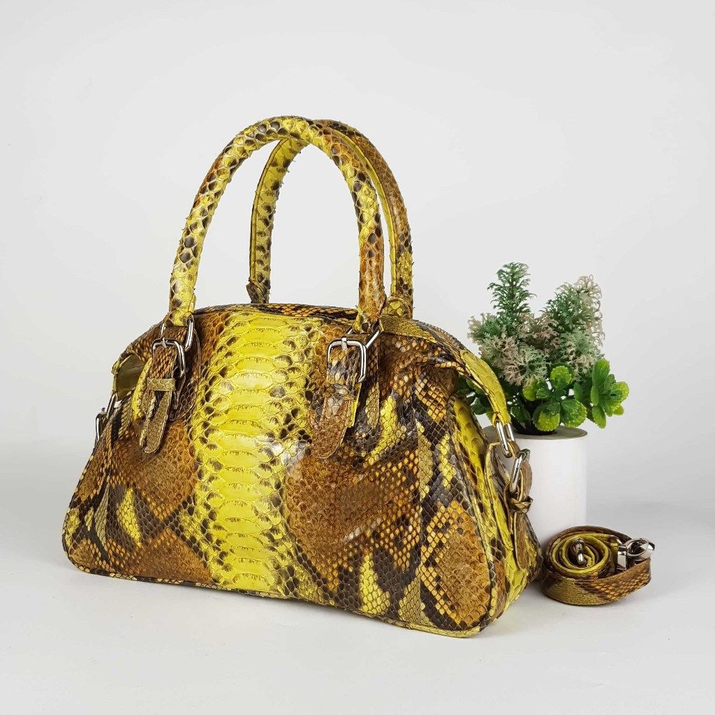 SHANIQUE - Rovina Python Leather Handbags Size 30_10