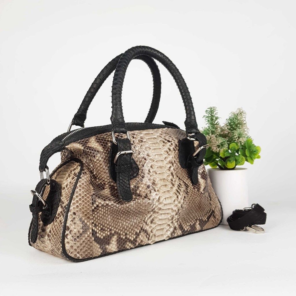 SHANIQUE - Rovina Python Leather Handbags Size 30_5