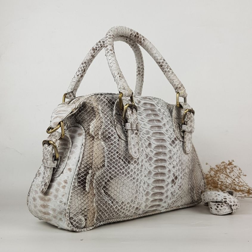 SHANIQUE - Rovina Python Leather Handbags Size 30_6