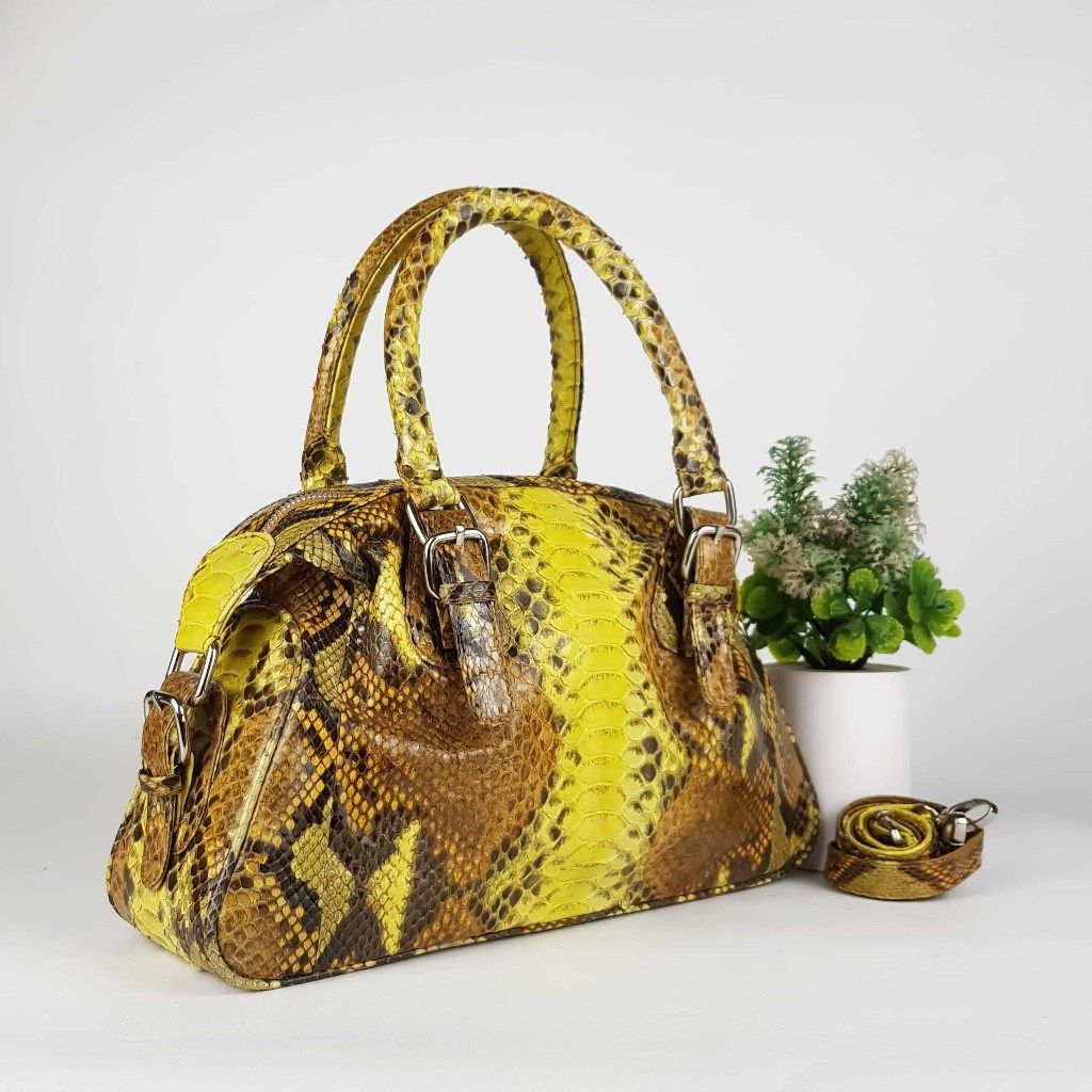 SHANIQUE - Rovina Python Leather Handbags Size 30_7