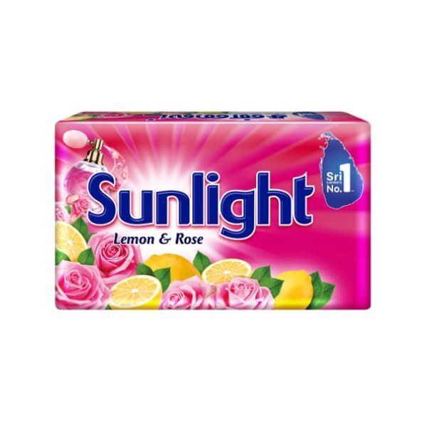 SUNLIGHT LEMON AND ROSE 110G (LAUNDRY BAR)_0