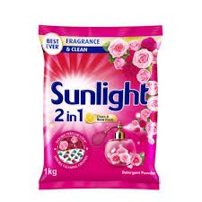 SUNLIGHT CLEAN & ROSE FRESH 1KG (DETERGENT POWDER)_0