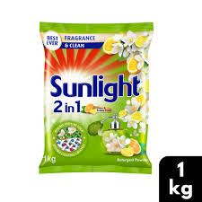 SUNLIGHT CLEAN & LEMON FRESH 1KG (DETERGENT POWDER)_0