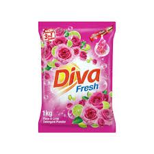 DIVA FRESH ROSE & LIME 1KG (DETERGENT POWDER)_0