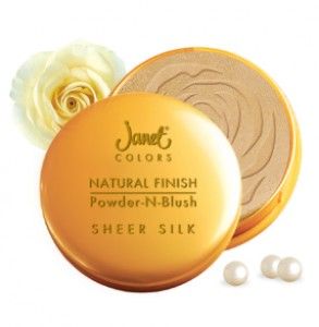 JANET NATURAL FINISH NATURAL GLOW 20G (NO.1 POWDER-N-BLUSH)_0