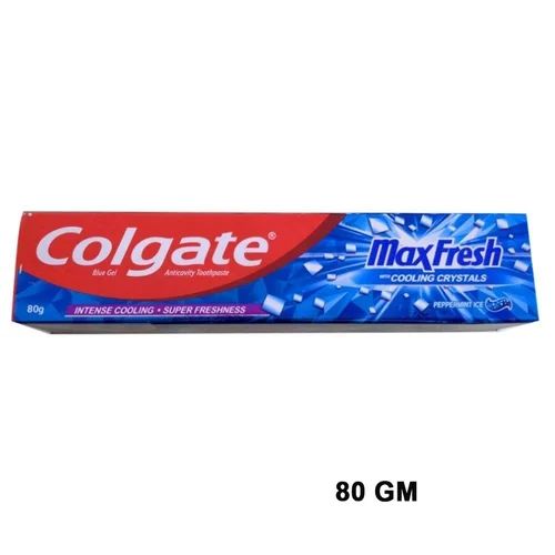 COLGATE MAXFRESH BLUE PEPPERMINT ICE 80G (ANTICAVITY GEL TOOTHPASTE)_0