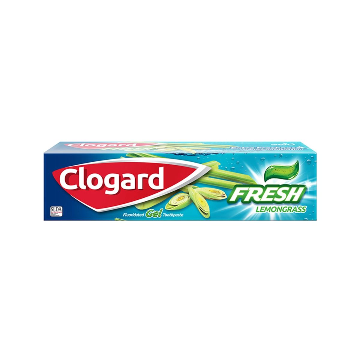 CLOGARD FRESH LEMONGRASS 120G (FLUORIDATED GEL TOOTHPASTE)_0