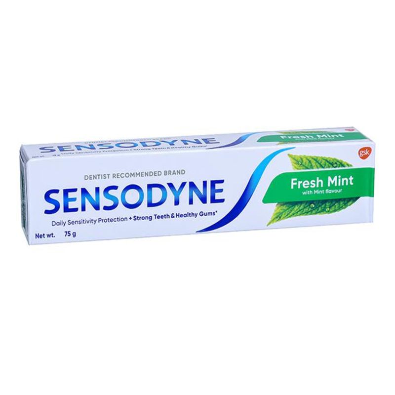 GSK SENSODYNE FRESH MINT 75G (FLOURIDATED TOOTHPASTE)_0