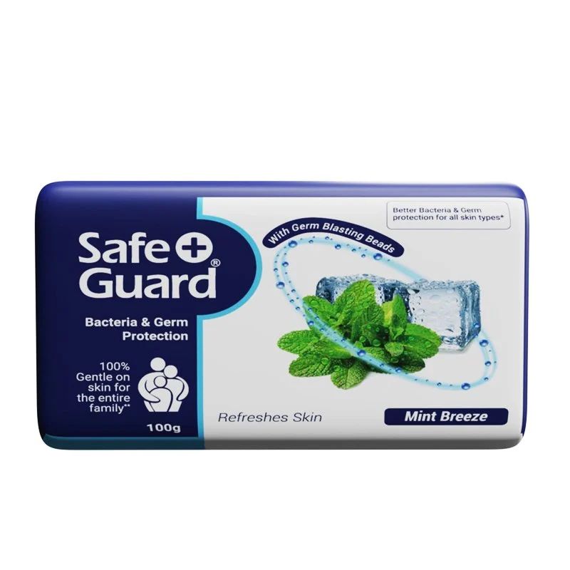 SAFE GUARD MINT BREEZE 100G (BACTERIA GERM PROTECTION SOAP)_0