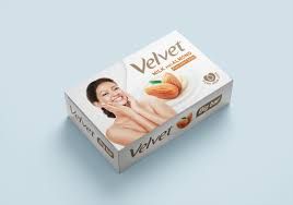 VELVET MILK EXTRACT & ALMOND 95G (BATHING BAR)_0