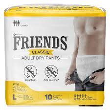 FRIENDS ADULT DRY PANTS (L)_0