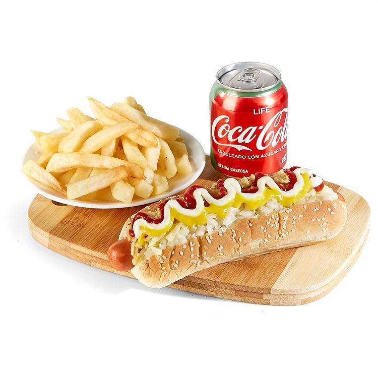 Jumbo Chicken Hotdog Combo_0