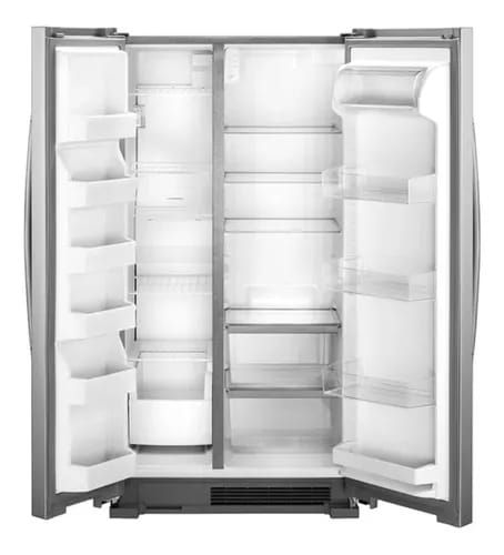 Refrigerador con freezer Whirlpool WD5620 color acero inoxidable con capacidad de 700L 127V_6