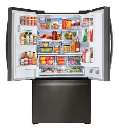 Refrigerador LG French Door Gr-x248lkz Black De 552l 127v_6