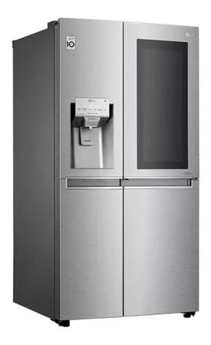 Refrigerador con freezer inverter LG LS74SXSX color stainless steel con capacidad de 690L 127V_0