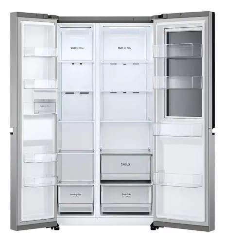 Refrigerador LG Side By Side 28 Pies Plata Vs27bxqp Color Plateado_3