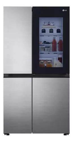 Refrigerador LG Side By Side 28 Pies Plata Vs27bxqp Color Plateado_0