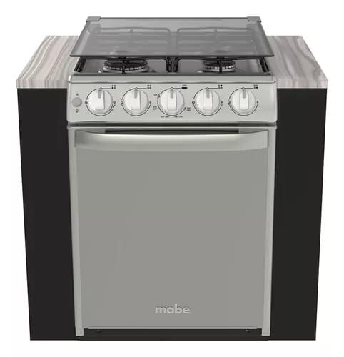 Cocina Mabe ProfesionalEMC5044CAI color silver con puerta con visor 127V_0