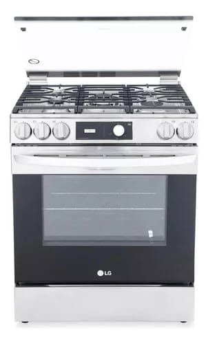 Estufa LG De Piso 30 Con 5 Quemadores De Gas Lrgl5841s_1